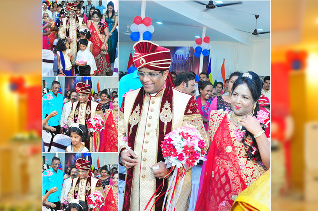 Bro Andrew Richard & Sis Hanna Celebrated their 25th Silver Jubilee Wedding anniversary with great grandeur at the Prayer Center in Mangalore here on May 04th, 2018 amidst a large number of devotees.